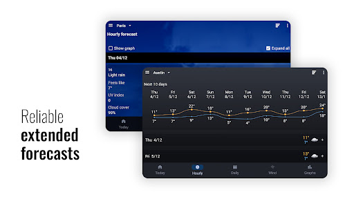 Sense Flip Clock & Weather
