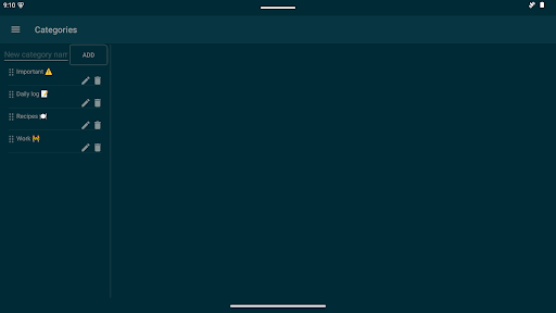Notepad - simple notes