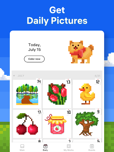 Pixel Art - Color by Number