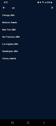 Weather Real-time Forecast
