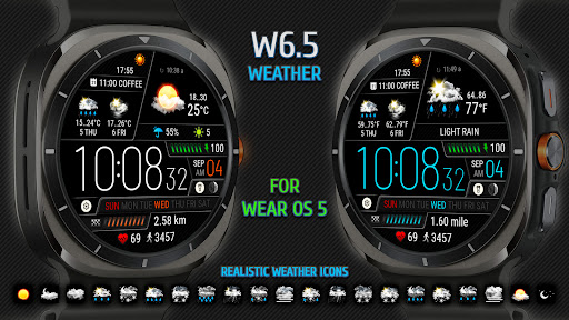 Weather watch face W6.5