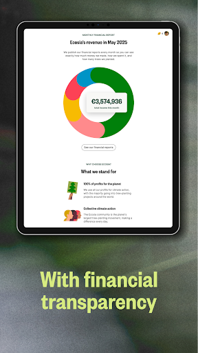Ecosia: Search to plant trees