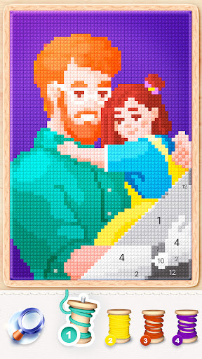 Magic Cross Stitch: Pixel Art