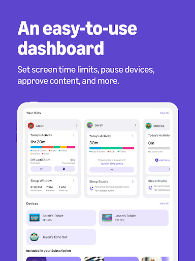 Amazon Kids Parent Dashboard