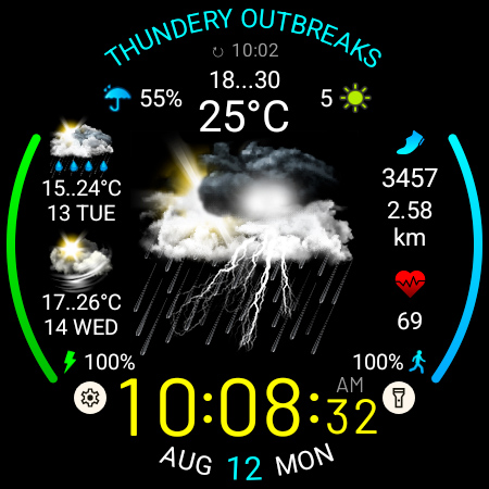 Weather watch face W5.5