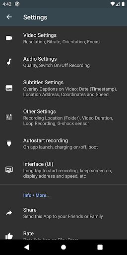 Droid Dashcam - Video Recorder