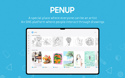 PENUP – Drawing-sharing SNS