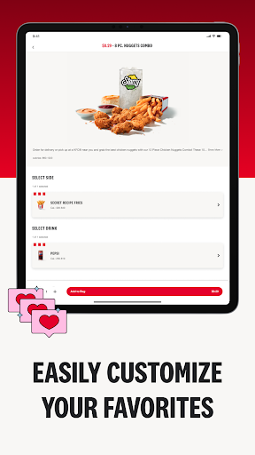KFC US - Ordering App