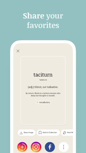 Vocabulary - Learn words daily