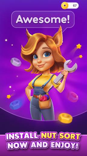 Nut Sort: Color Sorting Game