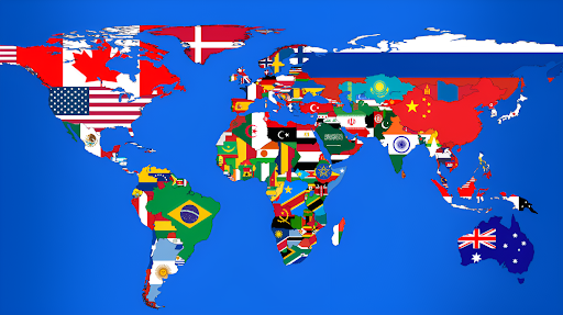 World Map & Countries