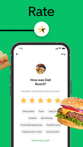 Uber Eats: Food and Grocery