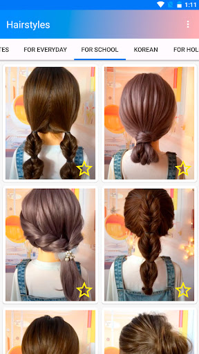 Easy hairstyles step by step