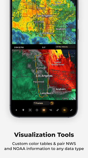 RadarOmega: Doppler Radar App