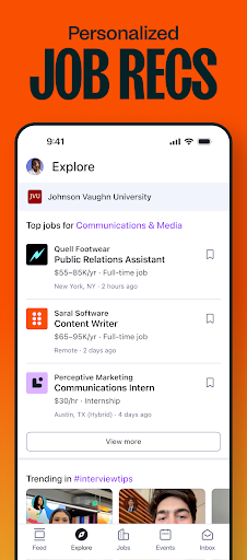 Handshake Jobs & New Careers