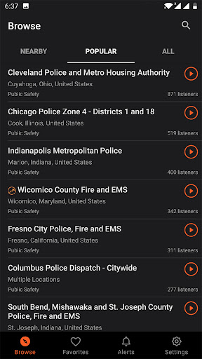 Police Scanner - Live Radio