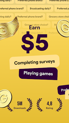 Golden Surveys - Earn Rewards