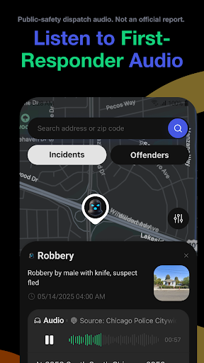 CrimeRadar: Dispatch Alerts