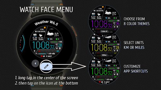 Weather watch face W6.5