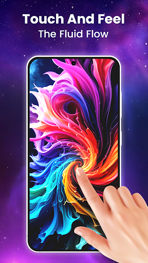 Fluid Magic: 3D Live Wallpaper