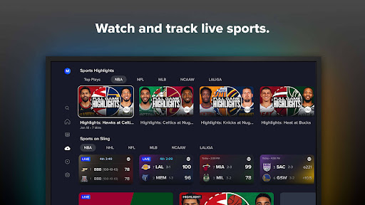 Sling: Live TV + Freestream