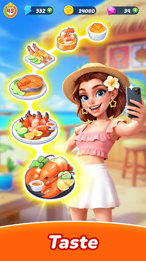 Tasty Travels: Merge Game