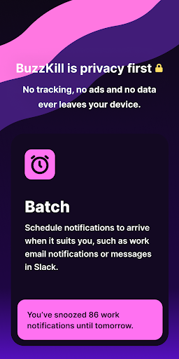 BuzzKill Notification Manager