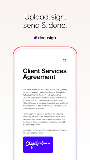 Docusign - Upload & Sign Docs