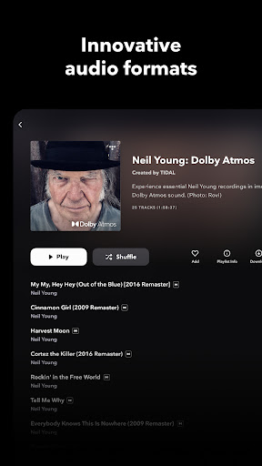 TIDAL Music: HiFi sound