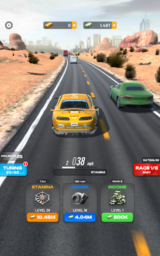 Highway Overtake - Car Racing
