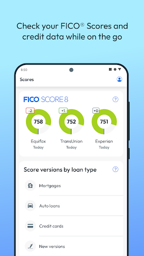 myFICO - Credit Score Tracking