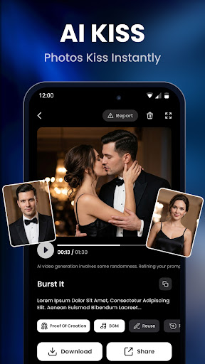 Video AI - AI Hug & Kiss Maker