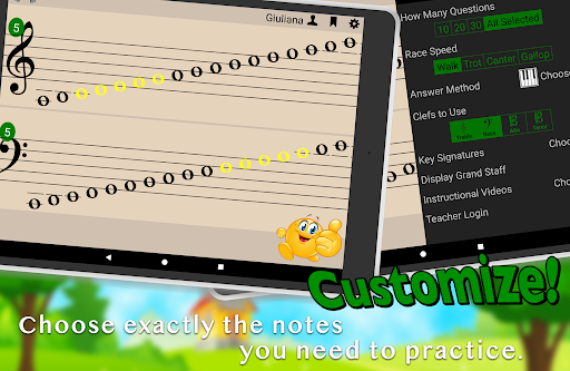 Flashnote Derby- music notes!