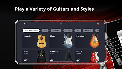 Real Guitar: acoustic electric