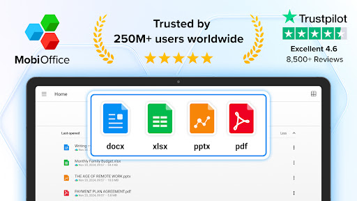 MobiOffice: Word, Sheets, PDF