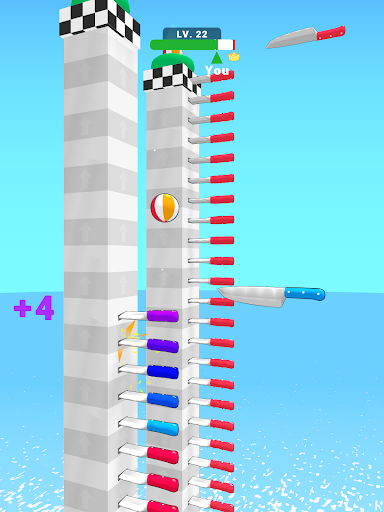 Ball Up: Knife Racing