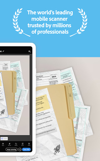 Adobe Scan AI PDF Scanner, OCR