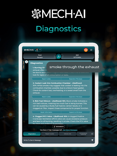 MECH AI: Diagnostic & Repair