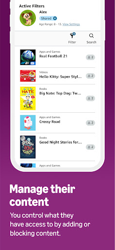 Amazon Kids Parent Dashboard