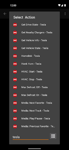 Bolt for Tesla - Tasker Plugin