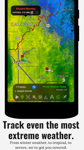 RadarOmega: Doppler Radar App