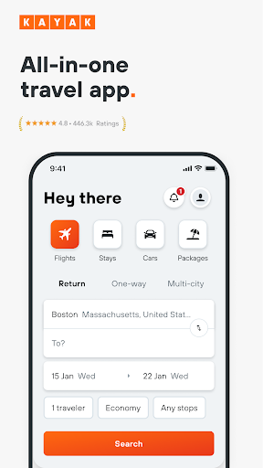 KAYAK: Flights, Hotels & Cars