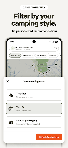Hipcamp: Camping, RVs & Cabins