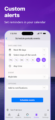 Nautide: Tides, Wind, Waves +