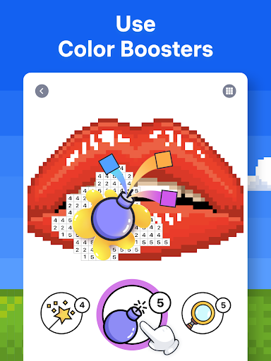 Pixel Art - Color by Number