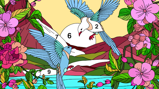 Coloring Book: Color by Number
