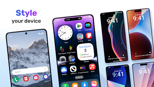 Theme Launcher and Lock Screen
