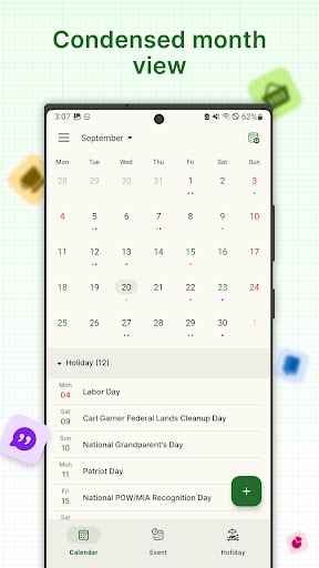 Holiday Calendar