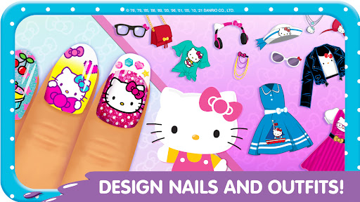 Hello Kitty Nail Salon