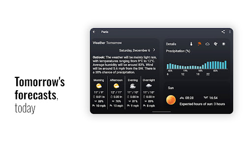 Sense Flip Clock & Weather